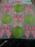 Softballs and bows