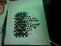 Mama soccer ball print